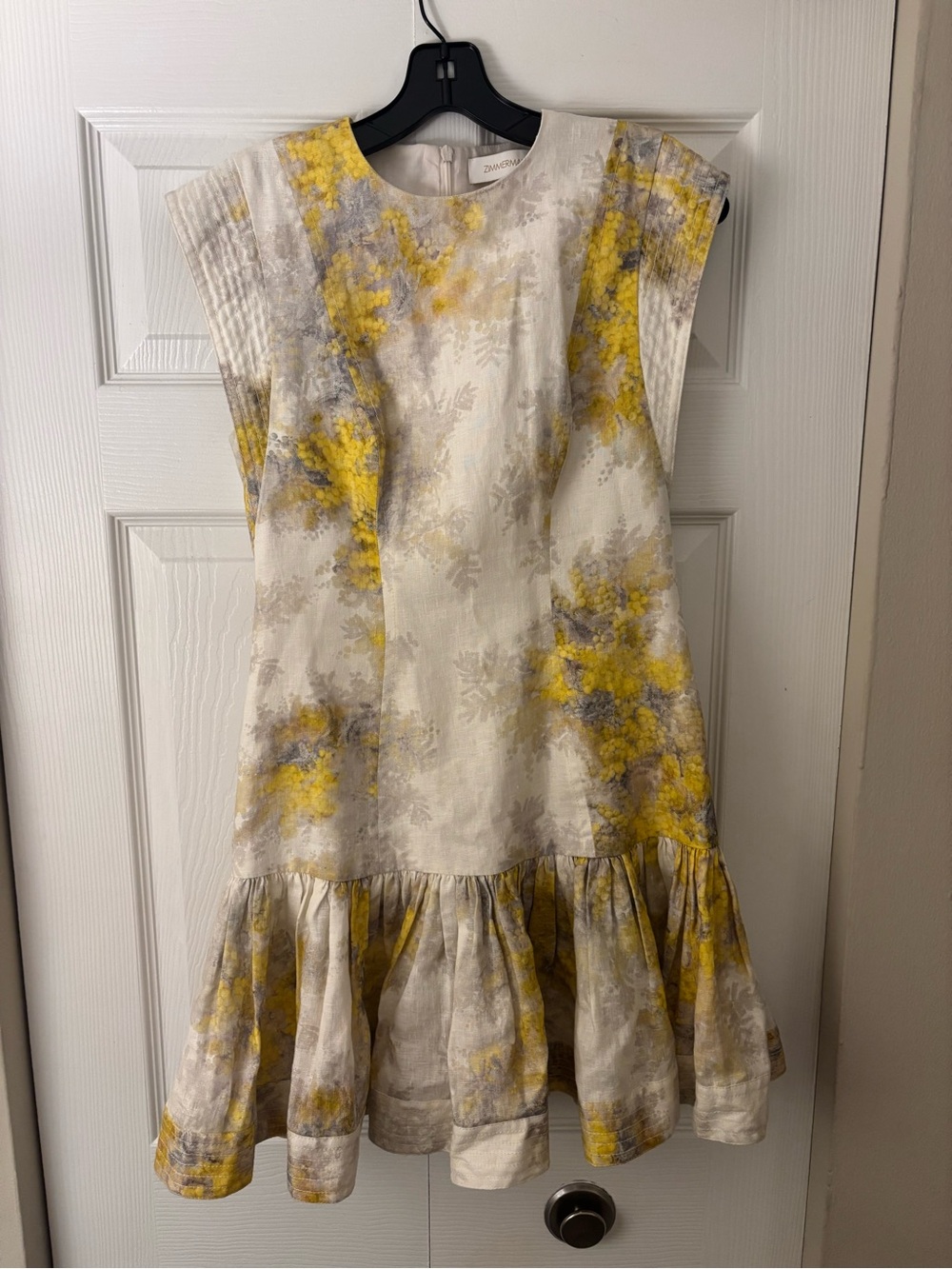 ✨ Zimmermann Wild Botanica Flounce Dress — Wattle Print ✨ - Picture 3 of 5